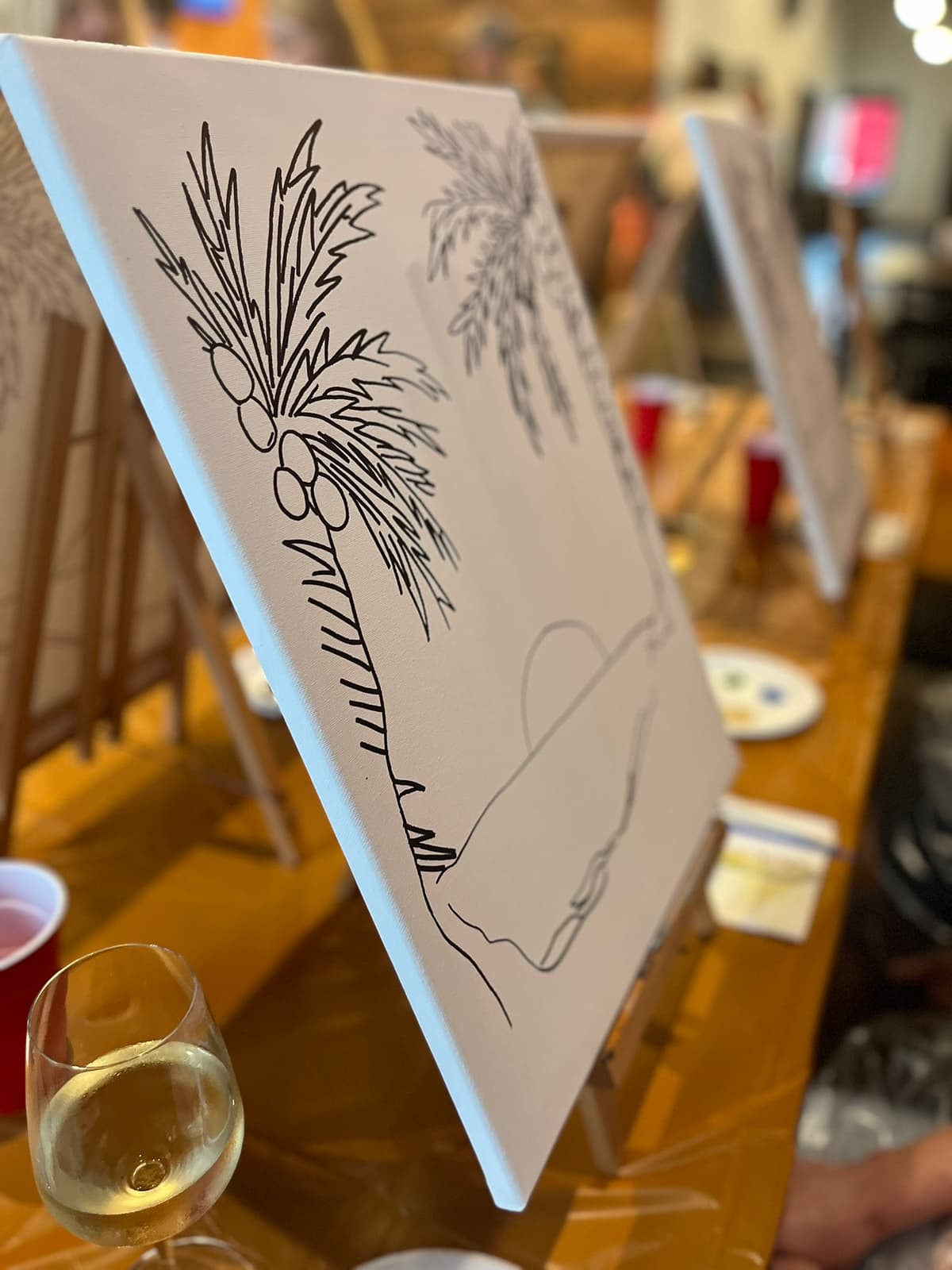 Guests celebrating at an elegant event