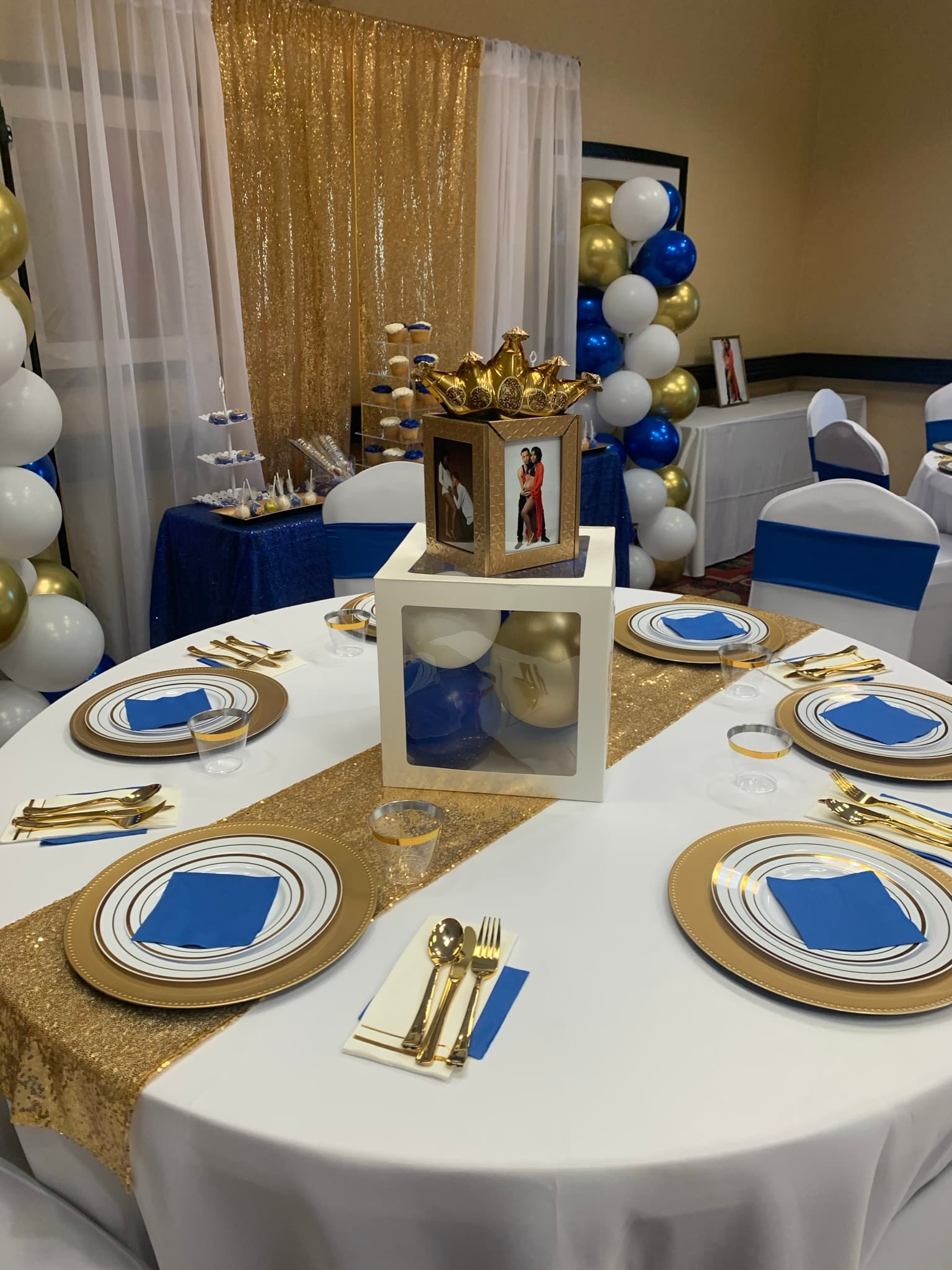 Event planning setup with styled details