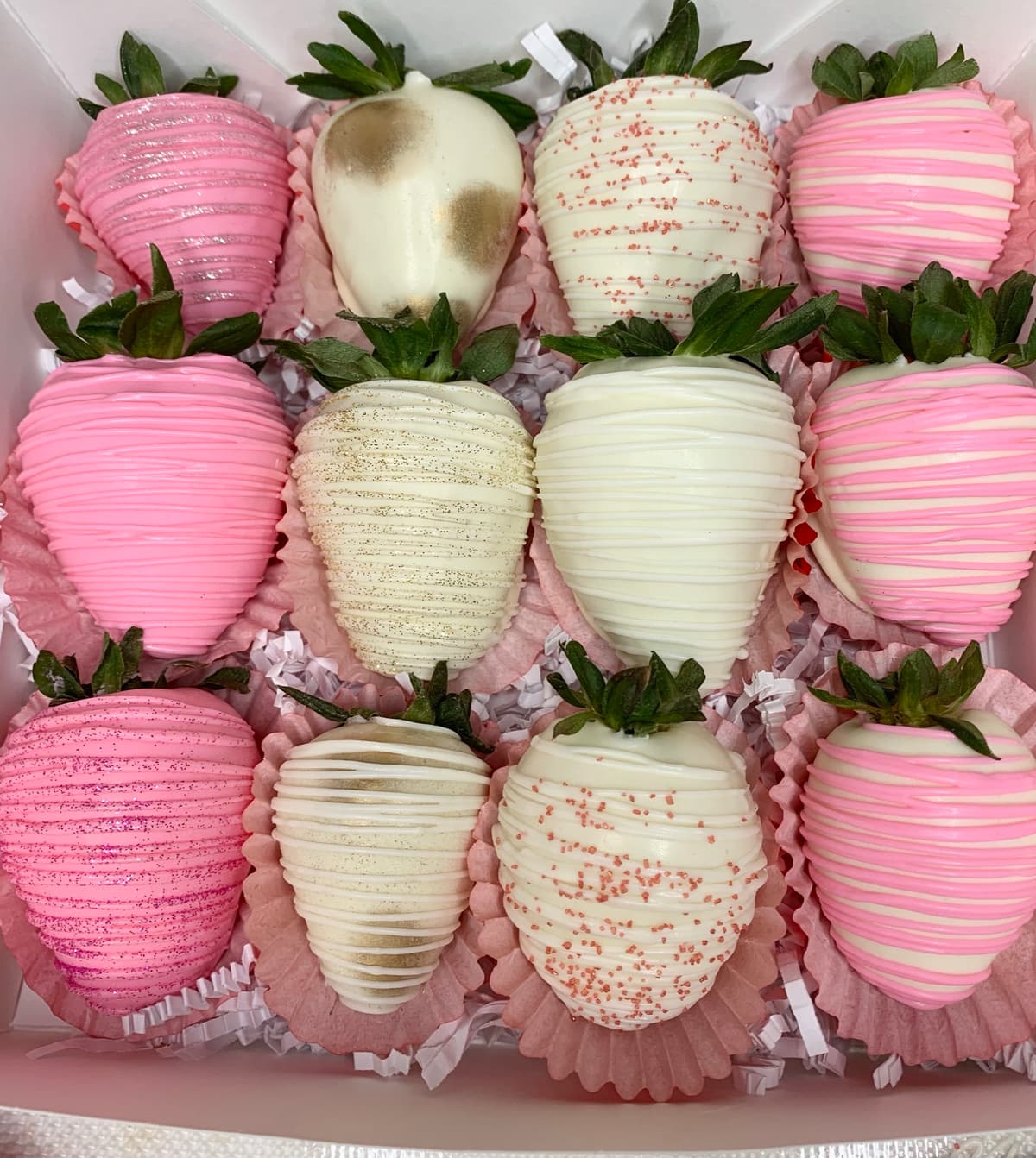 Signature treat presentation with clean styling