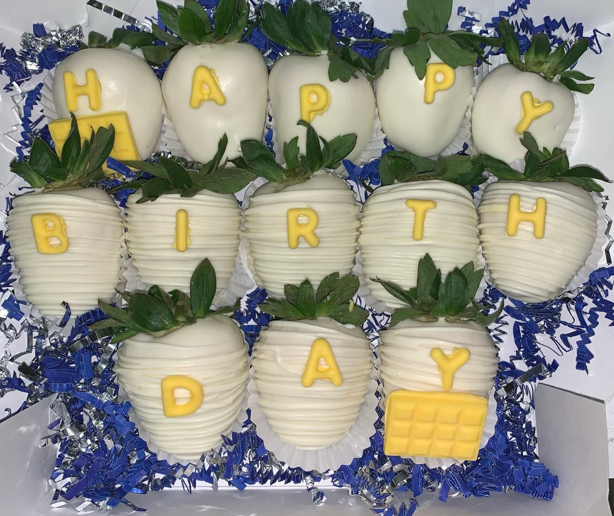 Custom dessert arrangement for a celebration