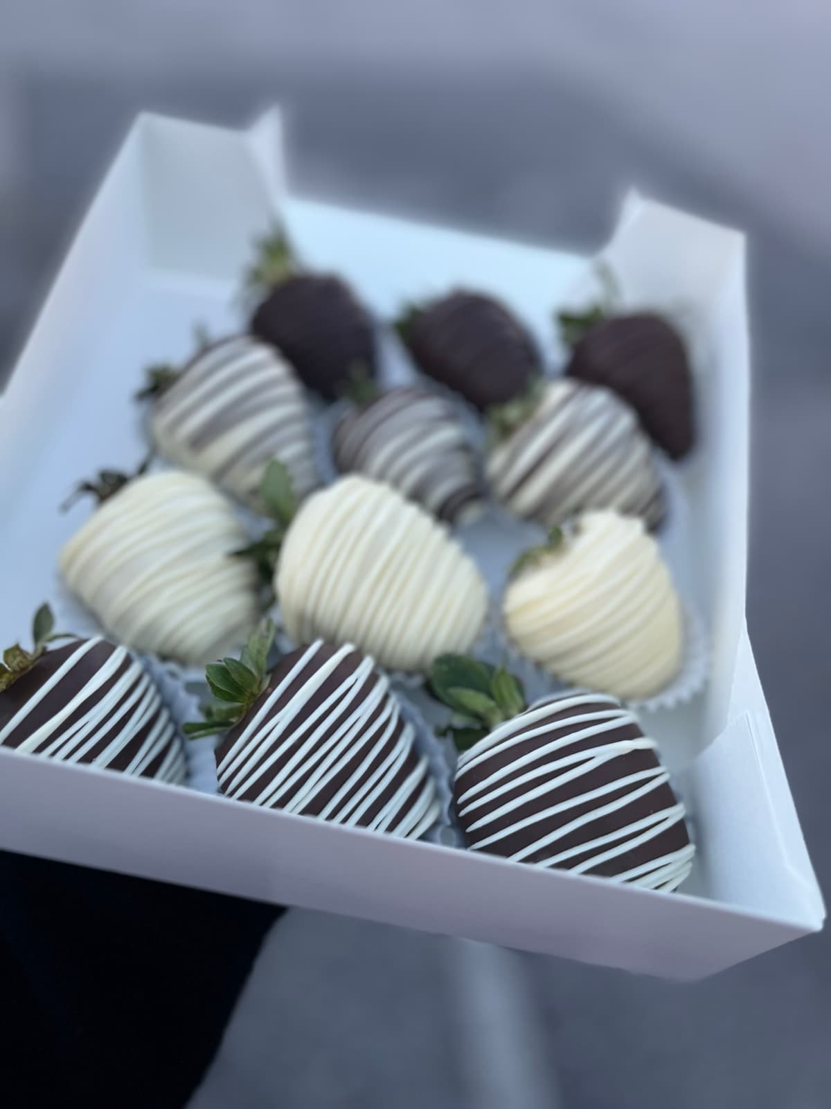 Treat station designed for visual impact